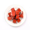 Polished Red Jasper Cube Stone, 0.6 inches Each | IDA's Gems