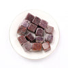 Polished Strawberry Quartz Cube Stone, 0.6 inches Each | IDA's Gems