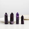 Load image into Gallery viewer, Chevron Amethyst Crystal Towers Grade AAA