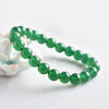 Load image into Gallery viewer, Green Chalcedony Bead Bracelet