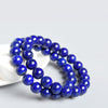 Load image into Gallery viewer, Lapis Lazuli Bead Bracelet - Grade AAA