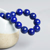 Load image into Gallery viewer, Lapis Lazuli Bead Bracelet - Grade AAA