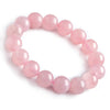 Load image into Gallery viewer, Madagascar Rose Quartz Bead Bracelet - Pale Pink