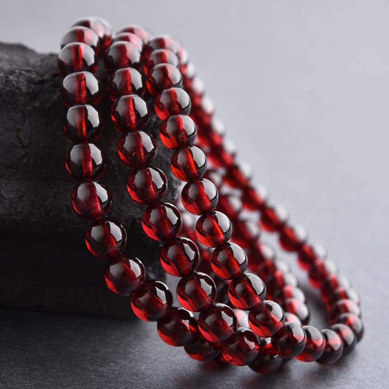 Red Garnet Bracelet - Grade AA