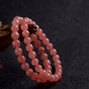 Load image into Gallery viewer, Rhodochrosite Bead Bracelet - Soft Pink