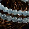 Load image into Gallery viewer, Softly Blue Aquamarine Bead Bracelet - Grade A