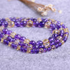 Load image into Gallery viewer, Ametrine Faceted Round Beads 128 Facets 6mm