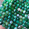 Load image into Gallery viewer, Botswana Agate Faceted Round Beads 128 Facets 10mm