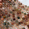 FuLuShou Crystal Faceted Bicone Beads 8*8mm