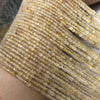 Load image into Gallery viewer, Golden Rutilated Quartz Micro Faceted Cube Beads 2.5mm