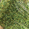 Load image into Gallery viewer, Green Tourmaline Faceted Rondelle Beads 2*3mm