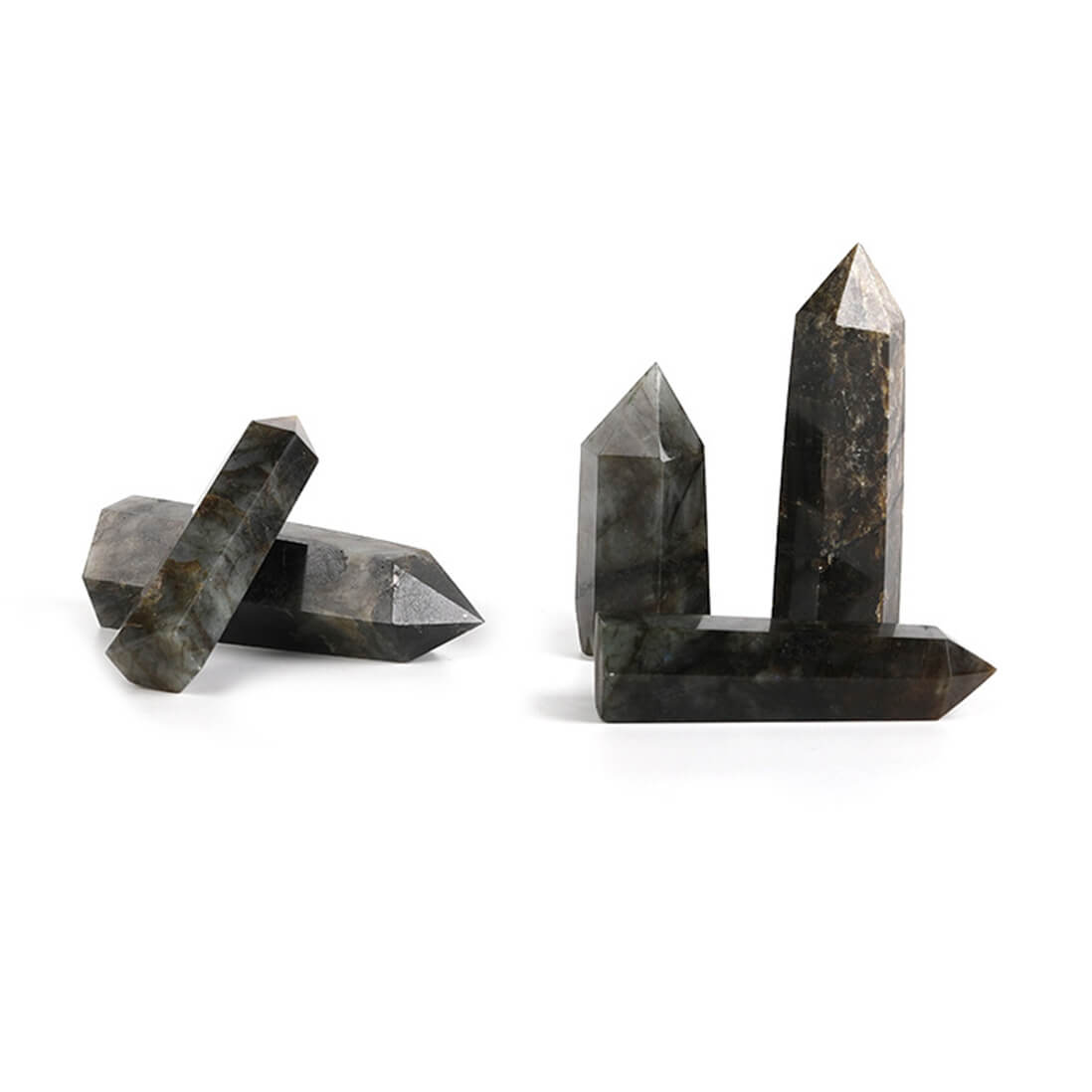 Labradorite Crystal Towers - 5 to 9 cm