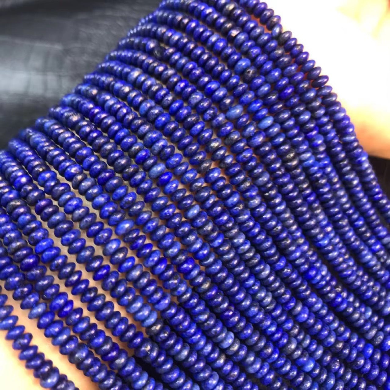 Lapis lazuli Rondelle Beads
