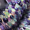 Multi Color Fluorite Tumbled Nugget Beads 10-14mm