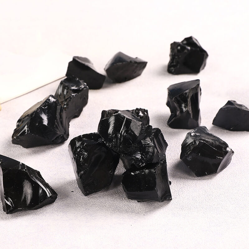 Raw Obsidian Stone