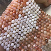 Load image into Gallery viewer, Peach Moonstone Round Beads 8mm