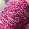 Pink Tourmaline Chip Beads 3*5mm