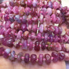 Load image into Gallery viewer, Pink Tourmaline Freeform Disk Beads 8-10mm