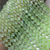 Load image into Gallery viewer, Prehnite Faceted Bicone Beads 8*8mm