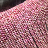 Rhodonite Faceted Rondelle Beads 3*4mm