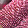 Load image into Gallery viewer, Rhodonite Micro Faceted Round Beads 2.8-3.2mm