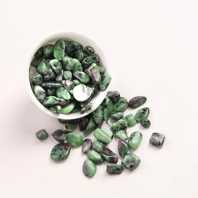 Ruby Zoisite Crystal Chip