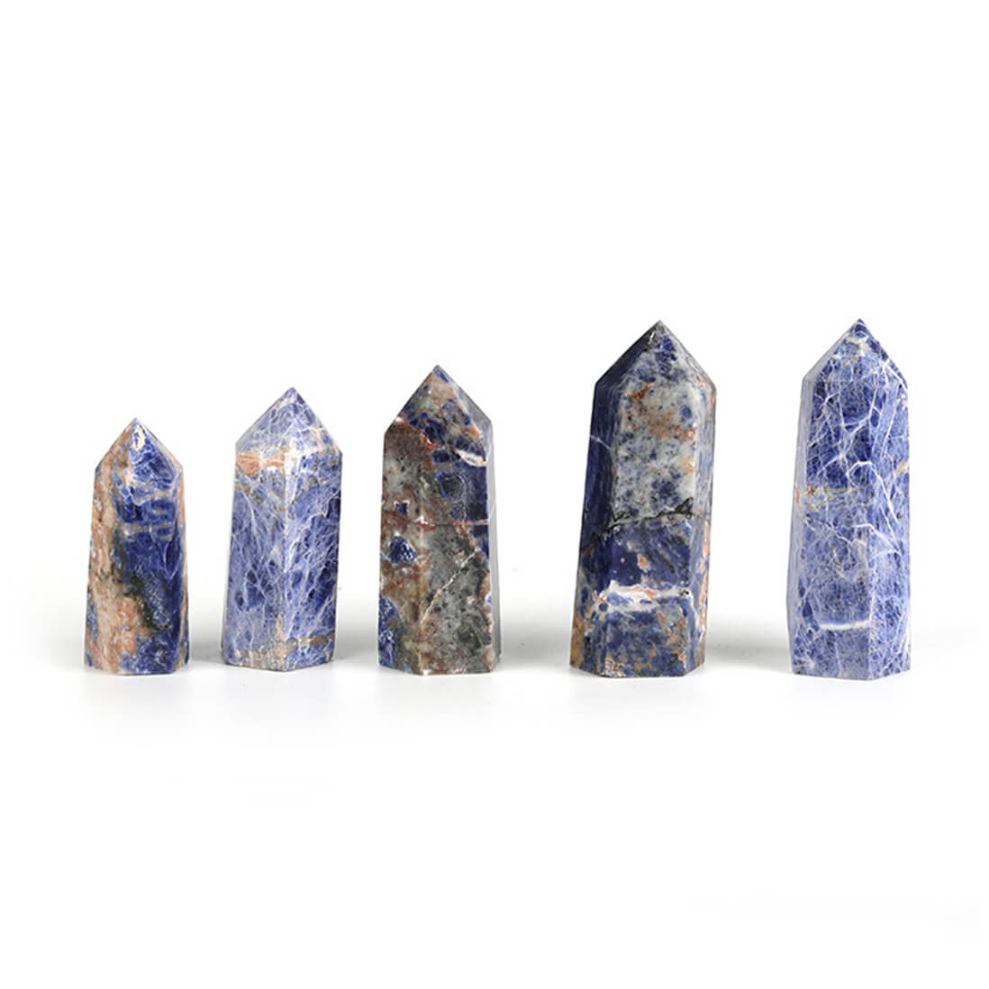 Sodalite Crystal Towers - 5 to 9 cm