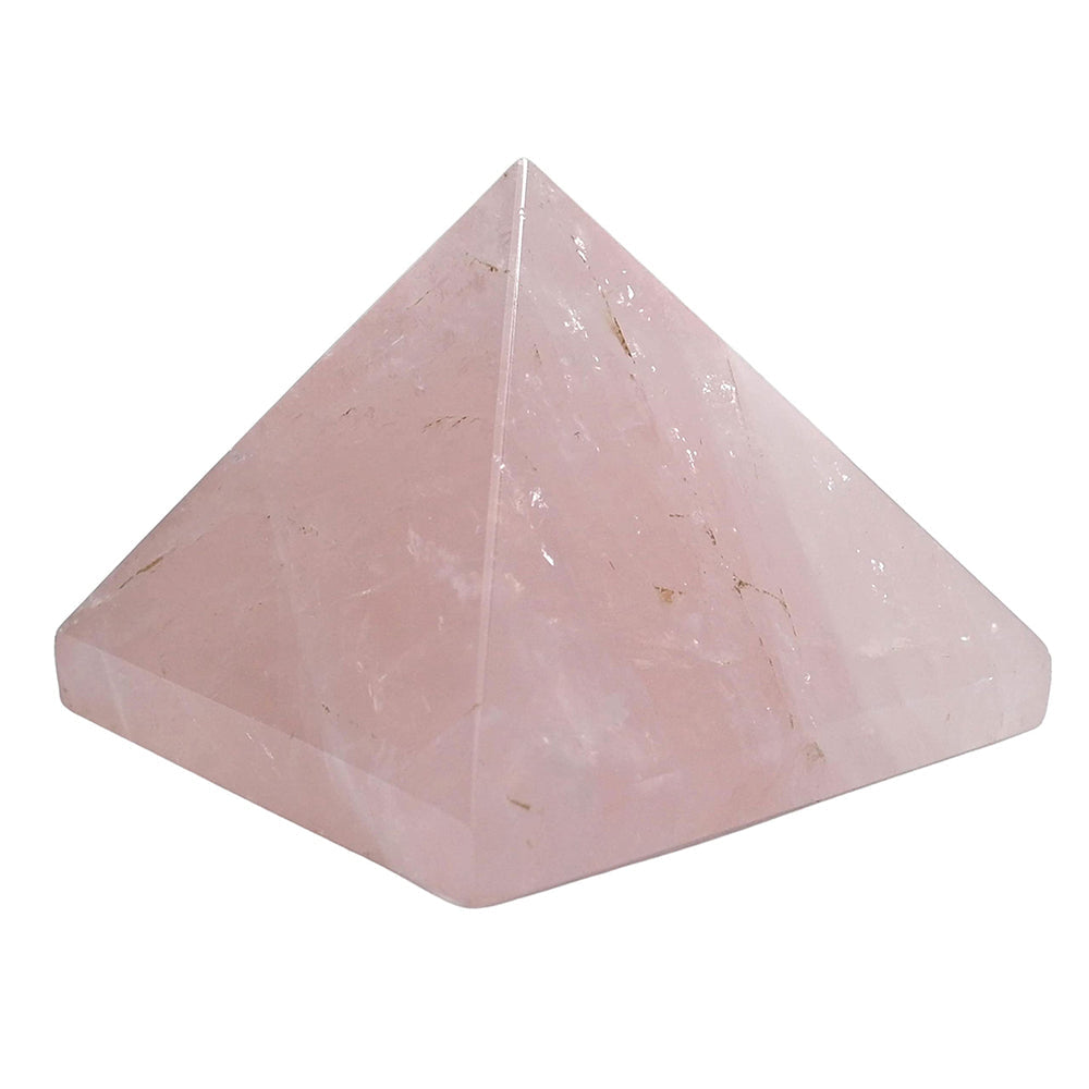 Star Rose Quartz Pyramid