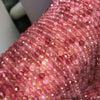 Strawberry Quartz Micro Faceted Round Beads 4.5-5mm