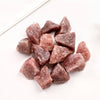 Load image into Gallery viewer, Light Pink Raw Strawberry Quartz Stone