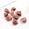 Load image into Gallery viewer, Light Pink Raw Strawberry Quartz Stone