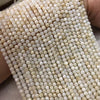 Turbo Shell Micro Faceted Cube Beads 4.5mm