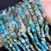 Turquoise Tumbled Nugget Beads 8mm