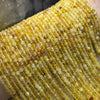 Yellow Opal Faceted Rondelle Beads 3*4mm
